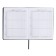 School diary for grades 1-11, solid cover, artificial leather, applique, pancake embossing, metal scruffies, silk-films, lies, 48 ​​sheets, block 80g/m2, black