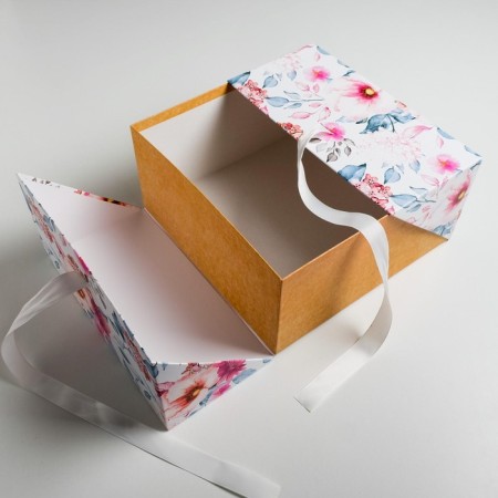 Gift box, packaging, “flower”, 29.5 x 29.5 x 14.5 cm-2