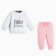 Set: jumper and pants crumb I "Princess", height 80-86 cm, color gray/pink