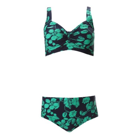 Separate swimsuit, green color, size 52-1