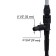 The sprayer is 3 - the shift, the elongated, 60 cm, the fitting for hoses 1/2 (12 mm) - 3/4 "(19 mm), metal, plastic," bug "
