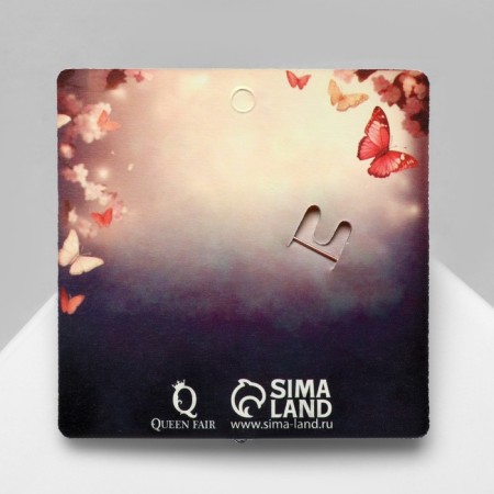 Brooch "Breath of Spring", colored in pink gold-3