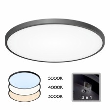 Светильник накладной Citilux «Бейсик» CL738501V, 60х60х2,5 см, 1х50Вт, LED, цвет черный