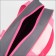 Lightning bag, external pocket, textura, pink/gray color