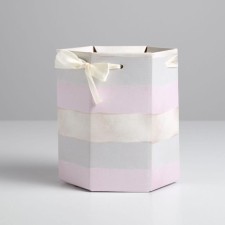 Box Gift folding hexagon 