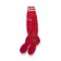 ATEMI football leggings, red color, ASSK-001SS23-RED, size 41-43