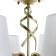 Sapphira chandelier 8he14 40t champagne gold 72x72x40 cm