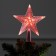 LED top for the tree "Red" 16 cm, 10 LED, wire 2 meters, 220 V, glow red glow