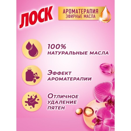 Гель для стирки Лоск «Орхидея, масло макадамии», 2,19 л-3