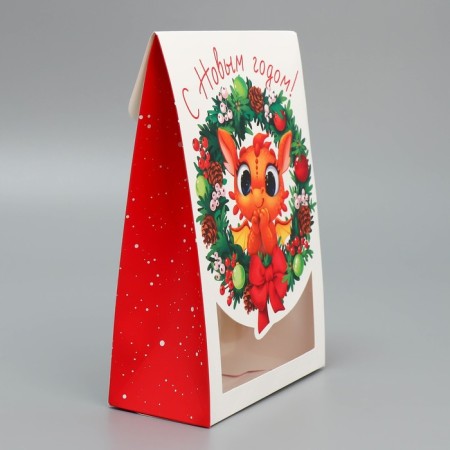 Folding box "Dragosh", 15 x 7 x 22 cm, new year-1