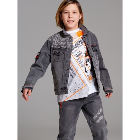 Denim jacket for a boy PlayTode, height 152 cm-6