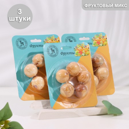 Aromashars wooden "fruit aroma", 15 pcs, a wealth of aroma