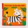 Book - a toy for the bath “Draw with your fingers: zoo”, water coloring, crumb I