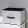The storage box "Marmalade", 37 × 27 × 27 cm, white color