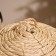 A set of wicker baskets with a lid, 27x24x24/22x18x18 cm