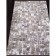 Rectangular carpet Merinos Richi, size 200x300 cm, Gray color
