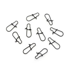 Carabiner Namazu Pro Nice Snap, Carbon color, p. 2. Test-23 kg, packaging 10 pcs.