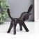 Souvenir cast iron stand for the rings "Donkey" 10x4x12.5 cm