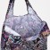 Permanent bag on the button, black/multi -colored color