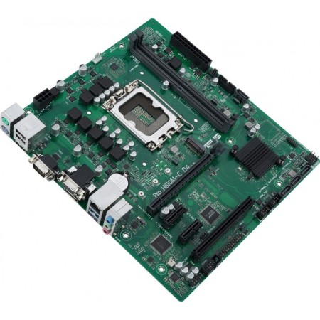 The ASUS PRO H610M-C D4-CSM, LGA1700, H610, 2XDDR4, VGA, HDMI, DP, MATX-2