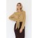 Blouse with a banting tie, size 48