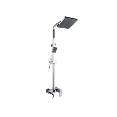 The shower system TIMO SELENE SX-1030/00, single-leaf, tropical shower, hand watering can, chrome