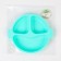 Baby Baby 3 sections, comfortable handles, crumb I, 22.5x19.5x3, turquoise