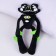 Soft toy "Monster", black