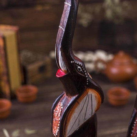 Souvenir tree (set 3 pcs) "Elephants trunks up stars on the ears" 35x24x5 cm mix-4