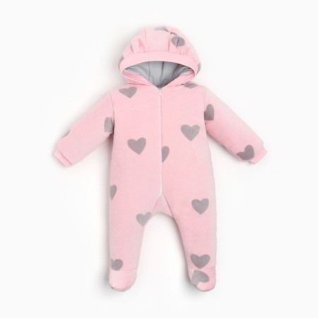Combineson crumb I am insulated plush, height 74-80, pink