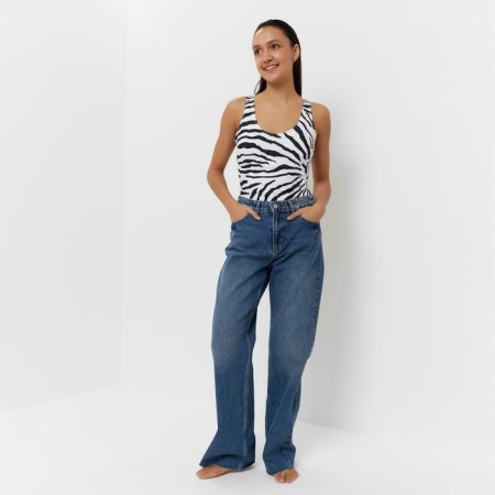 Women's swimsuit minku with print, size 42-4