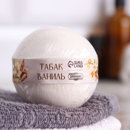 Tabak-vanilla bath bomb 110 g