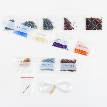 Set for embroidering a picture with beads "Horses" ZX3006-3