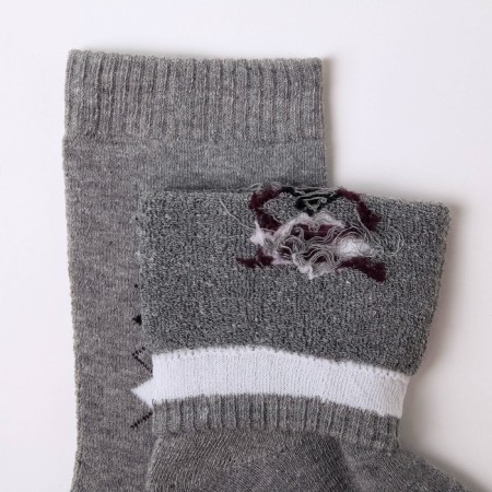 Socks male terry, gray color, size 27-29-1