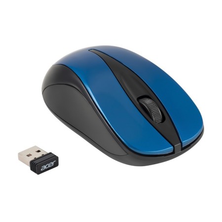 Acer OMR132 Blue/Black Optical (1000dpi) Wireless USB for a laptop (2but)-4