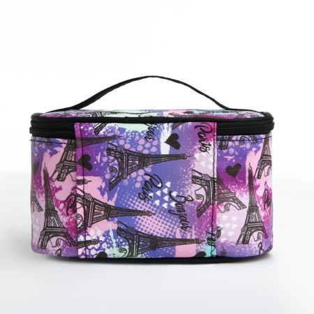 Lightning cosmetic bag, purple color-1