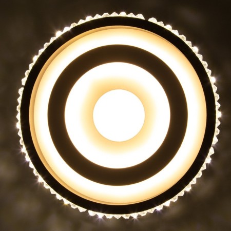 Sconces "circles" LED 28W 3000-4000k white 20x20x5 cm-2