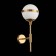 Wall lamp ST LUCE. SL1157.301.01. Arbe. 1x40 W, E14, 18.3x51 cm, bronze color