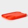 A barbecue dish with a saucer 30.3 × 21 × 2.5 cm, color orange color