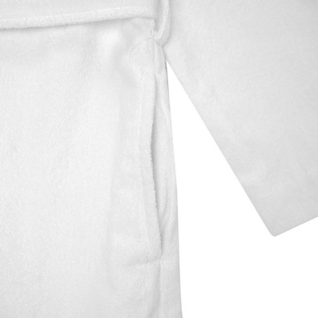 Terry robe Essential, size m, color white-5