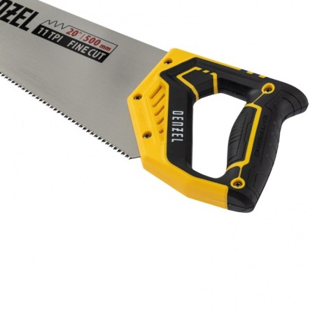 Denzel 24147 wood hacksaw, bellied tooth 3D, 2k handle, 9 tpi, 500 mm-2