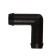 L-shaped connector, 5/8 "(16 mm), plastic