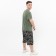 Male shorts, white/green camouflage, rr 48