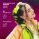 Zumba Kanecalon is monophonic, corrugated, 60 cm, 100 g, lemon color (#ay22)