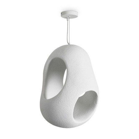 Suspended lamp Freya Fr5428PL-01W3 Mound, 400x400x580 mm, E27, 1x40W, white color-5