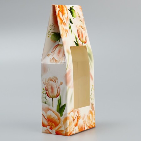 Folding box "Tulips", 5.7 x 14.5 x 3.5 cm-2