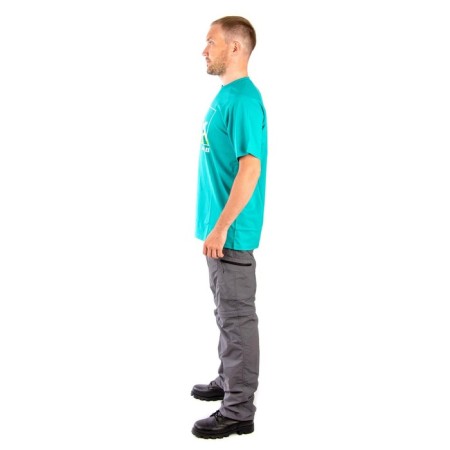 T-shirt Payer Travel Mob, Cotton, Tiffany, XXXL-4