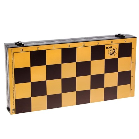 Board game 2 in 1 "Family": chess, checkers, plastic board 30 x 30 cm-4