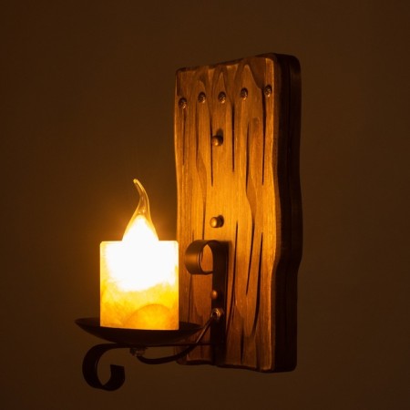 Bra "Vintage" E14 40W black 15x30x22 cm-2