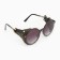 Sunscreen glasses, UV 400, leather curtains, pipe 14.7 cm, width 14.4 cm, lens 7 x 5.5 cm